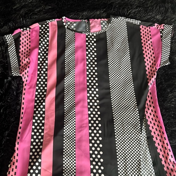 Pink PolkaDot Blouse - Picture 4 of 6